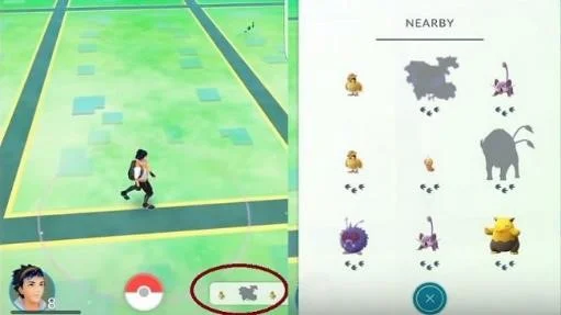 nearby pokemon